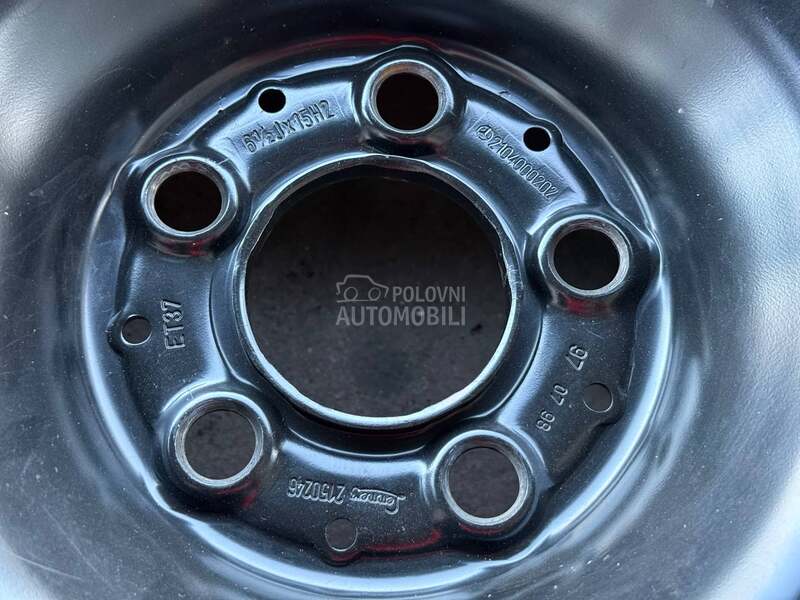 Čelične felne Mercedes 15" 5 x 112