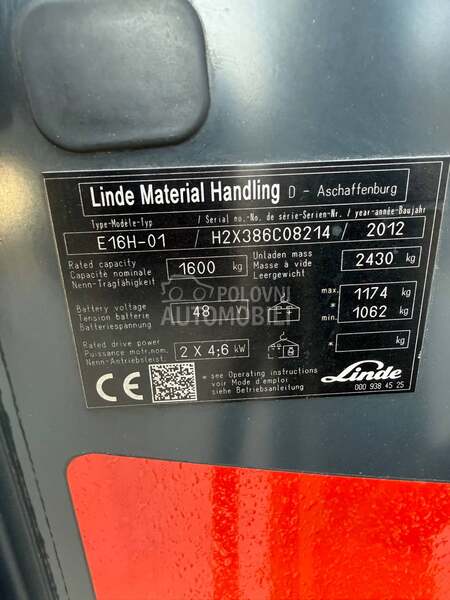 Linde E 16 Triplex