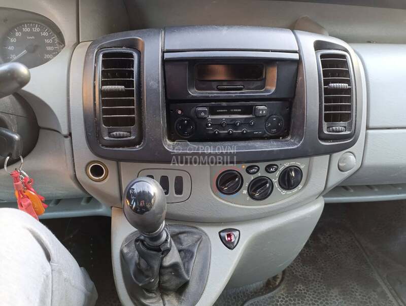 Nissan Primastar Tek. reg.