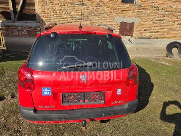 Gepek vrata 207 sw za Peugeot 207 od 2007. do 2011. god.