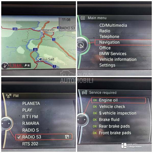 BMW 520 D184/WhiteBlack