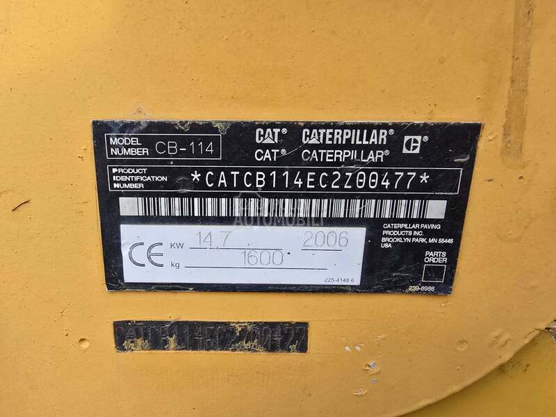 CAT CB 114