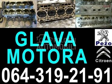 Pežo GLAVA MOTORA za Peugeot 206, 106, 306 ...