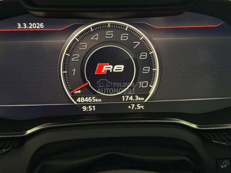 Audi R8 v10 performance