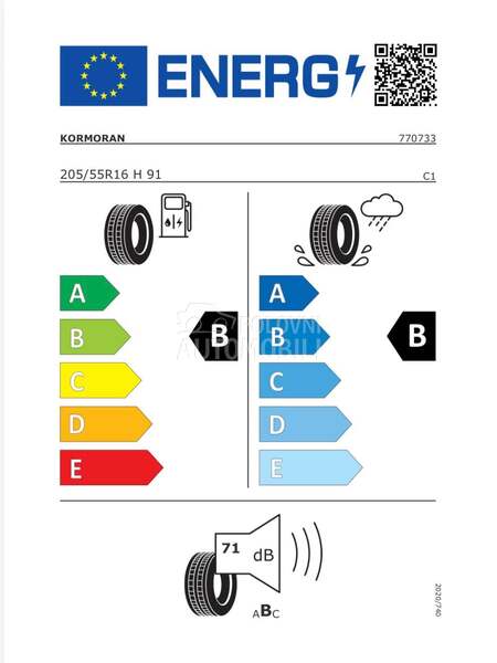Kormoran 205/55 R16 Letnja