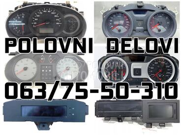 Kilometar sat - brzinomer za Renault Clio