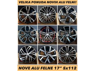 Aluminijumske felne GARANCIJA 17" 5 x 112