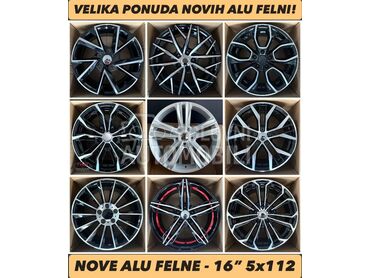 Aluminijumske felne GARANCIJA 16" 5 x 112
