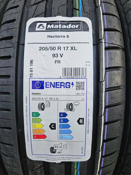 Matador 205/50 R17 Letnja