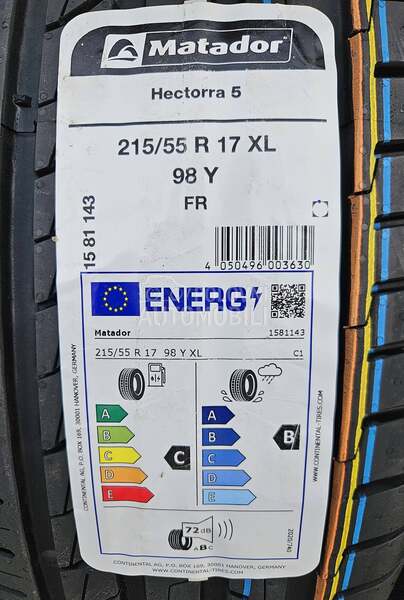 Matador 215/55 R17 Letnja