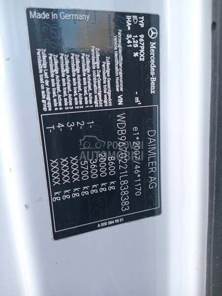 Mercedes Benz atego 9 21