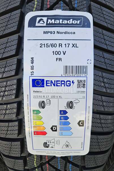 Matador 215/60 R17 Zimska