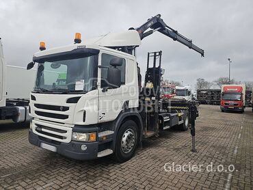 Scania P 410 / KRAN HIAB 158B2