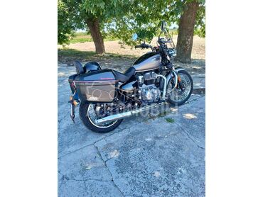 Royal Enfield meteor 350 Aurora Black
