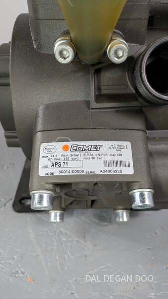 Dal Degan SOFIA 600L i COMET pumpa
