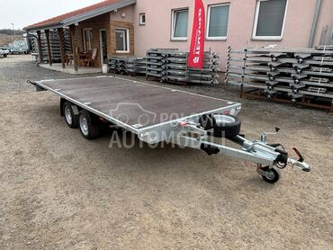 Besttrailers plato auto/roba 4.5m NOVO