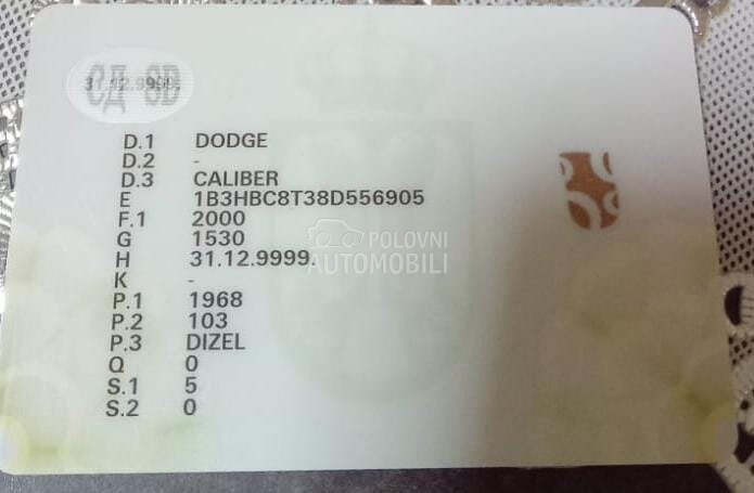 Dodge Caliber 