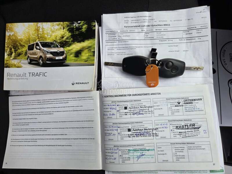 Renault Trafic 1.6DCI/L2 H1/NAV/SER