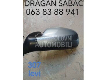 Retrovizor za Peugeot 307 od 2001. do 2009. god.