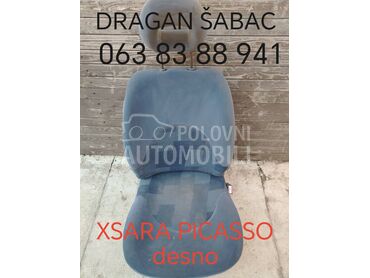 Sedište za Citroen Xsara Picasso od 1999. do 2009. god.