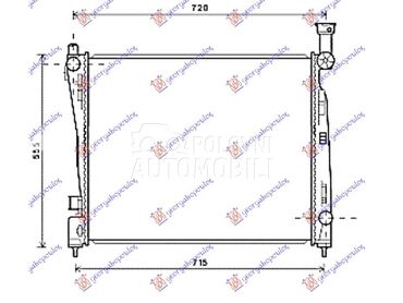 HLADNJAK MOTORA 3.6 i 24V... za Jeep Grand Cherokee od 2011. do 2014. god.