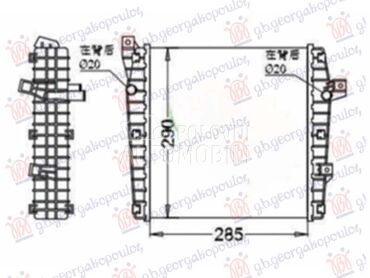 HLADNJAK MOTORA DODATNI... za Volkswagen Touareg od 2014. do 2018. god.