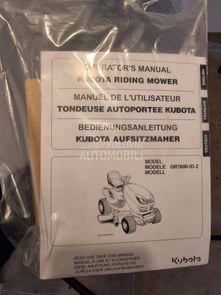 Kubota GR 1600 NOVO