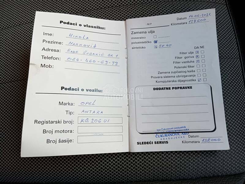 Opel Antara 2.0 CDTI