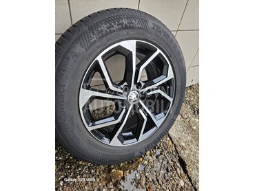 Aluminijumske felne TOP.SET ŠKODA 17" 5 x 112