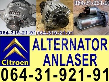 ALTERNATOT ANLASER za Citroen Berlingo, C2, C3 ...