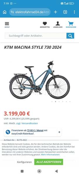 KTM Macina  Bosch Smart