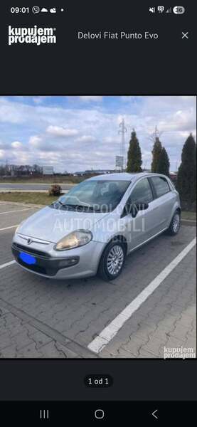 Fiat EVO -  kompletan auto u delovima