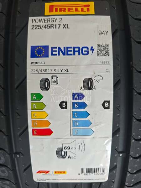 Pirelli 225/45 R17 Letnja