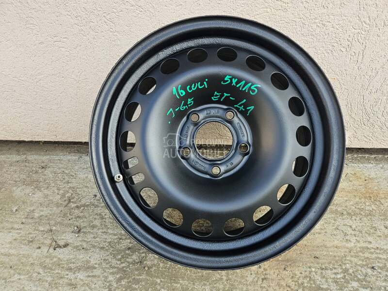 Čelične felne  16" 5 x 115
