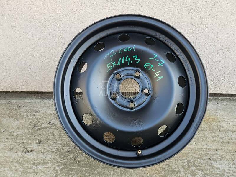 Čelične felne  17" 5 x 114.3