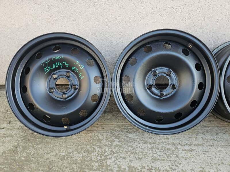 Čelične felne  17" 5 x 114.3