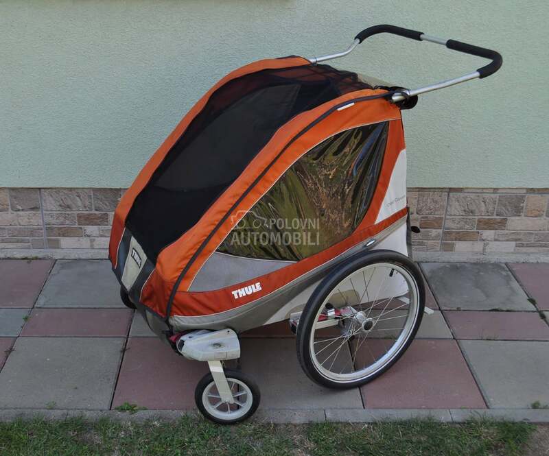 Thule prikolica, kolica za bicikl za decu