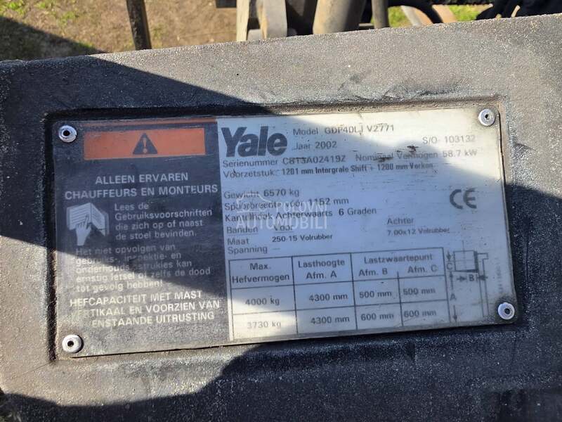 Yale GDP40LI V2771