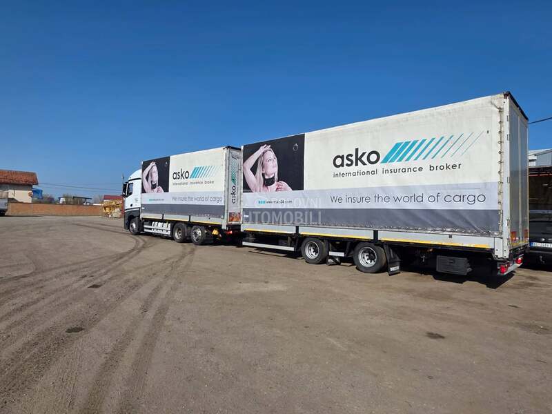 Mercedes Benz Actros tandem