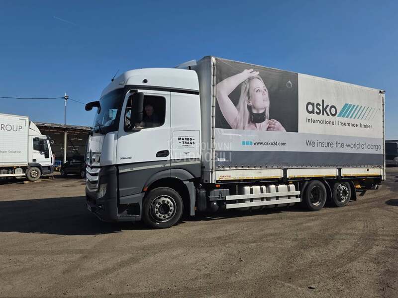 Mercedes Benz Actros tandem