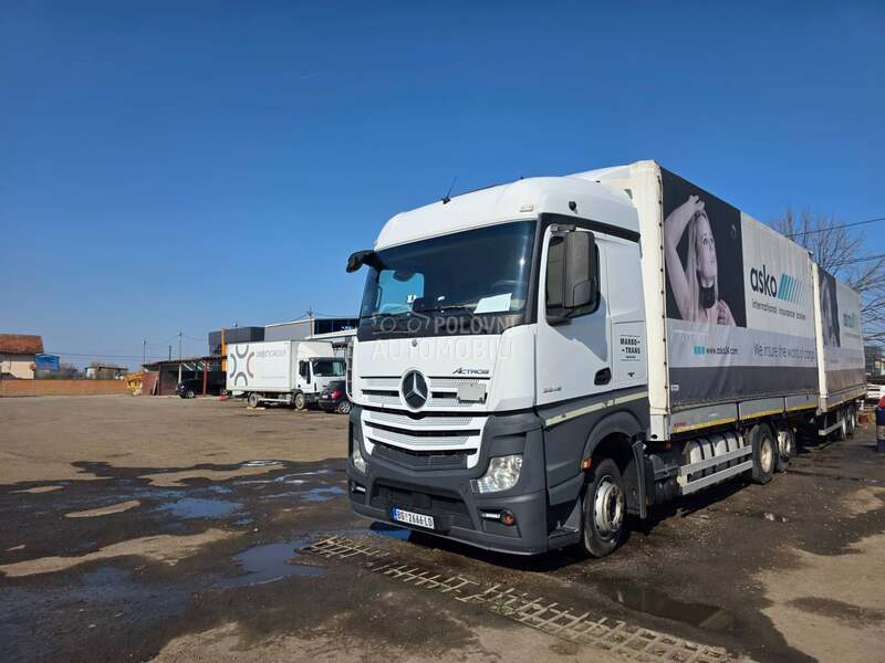 Mercedes Benz Actros tandem