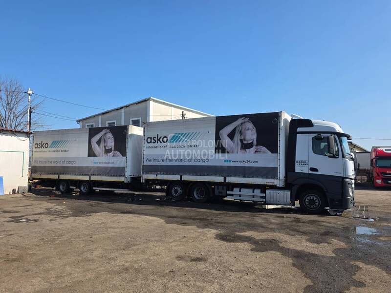 Mercedes Benz Actros tandem
