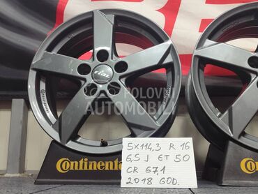 Aluminijumske felne  16" 5 x 114.3