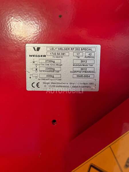 Welger Rp 220,202,Krone