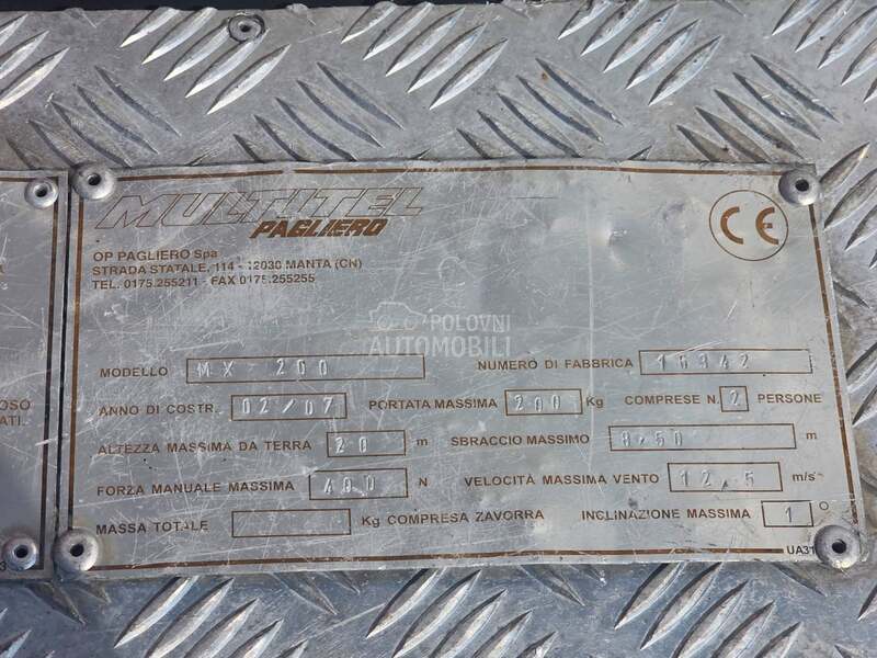 Nissan CABSTAR MULTITEL MX200