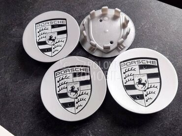 cepovi za felne SREBRNI 2 za Porsche 356, 911, 924 ...