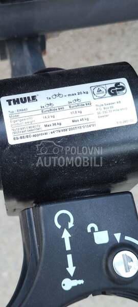 KTM Thule Nosac za 2 bicikla