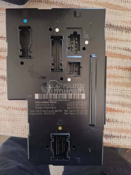 Zadnji sam modul w212