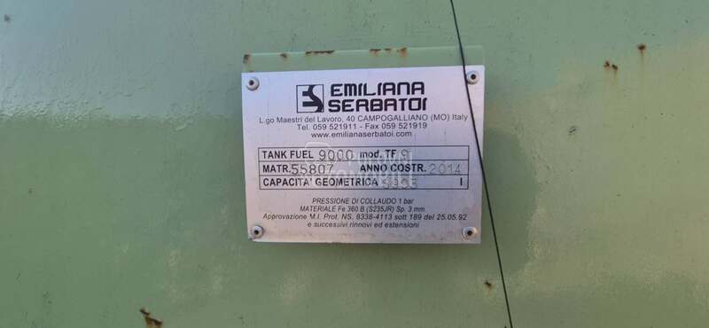9000lit Cisterna za Gorivo