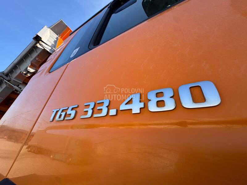 MAN TGS 33.480 2x BORDMATIC